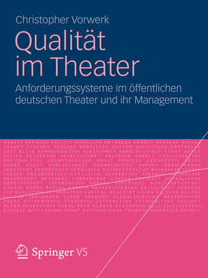 cover image of Qualität im Theater